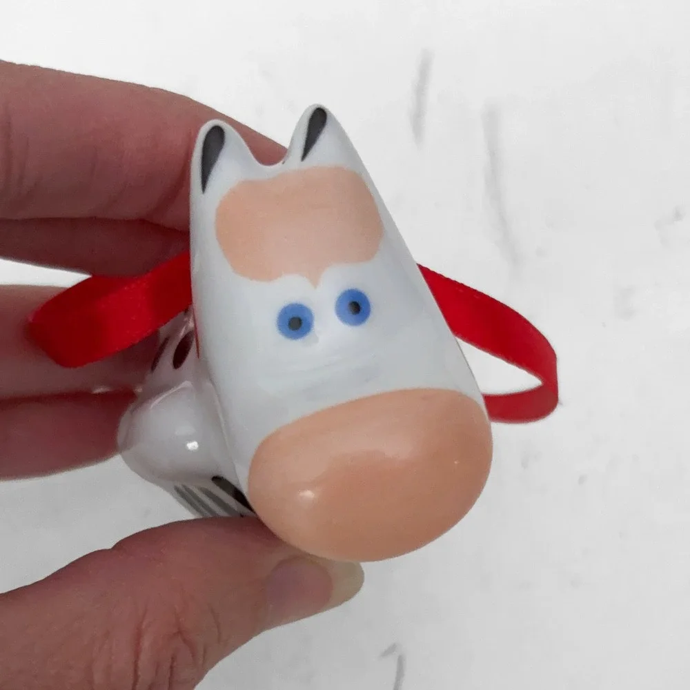 VTG Villeroy & Boch Animal Park Benedikt Porcelain Flying Hippo Ornament